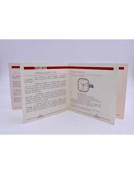 copy ofOmega Speedmaster Mark V Livret - Booklet - Cal 1045