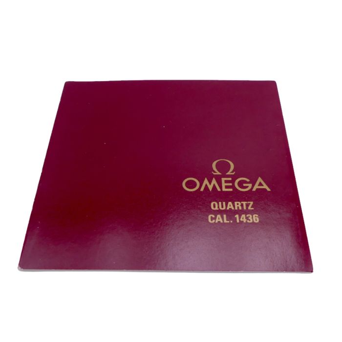 copy ofOmega Quartz Cal 1380 Livret - Booklet 