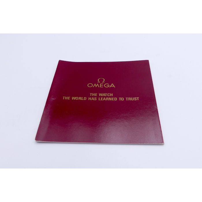 copy ofOmega Quartz Cal 1380 Livret - Booklet 