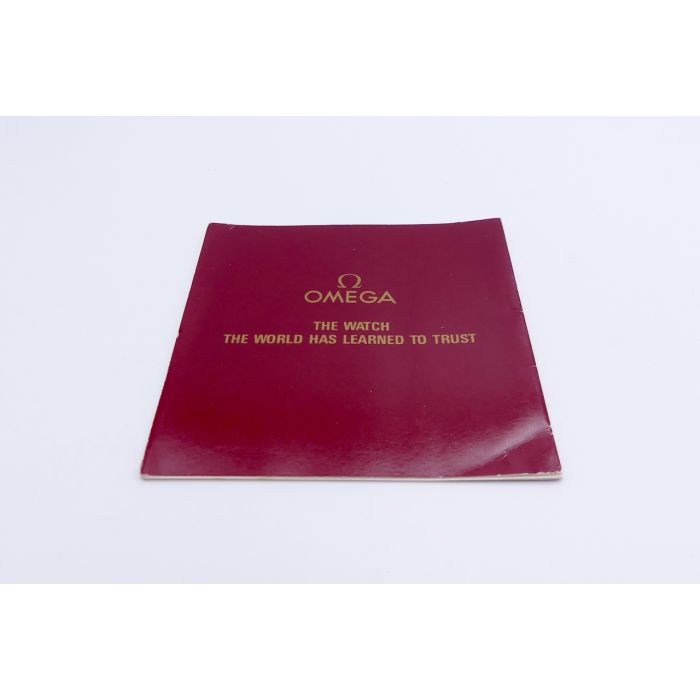 copy ofOmega Quartz Cal 1436 Livret - Booklet 