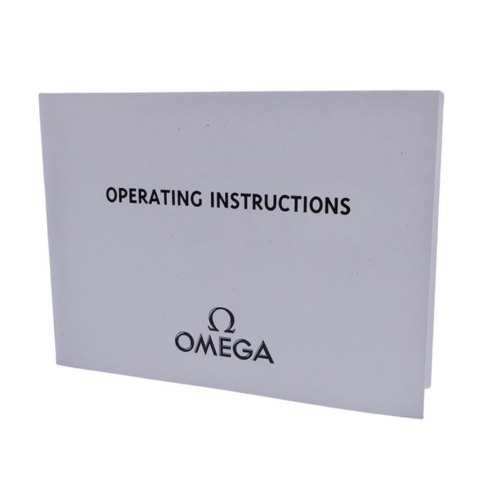 copy ofOmega Quartz Cal 1455 Livret - Booklet 