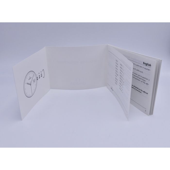 copy ofOmega Quartz Cal 1455 Livret - Booklet 