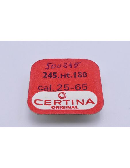 Certina 25-65 - 245 Chaussée lanternée pour seconde au centre - Cannon pinion for sweep second - Ht:180