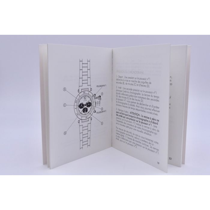 Cartier Pasha Livret - Booklet