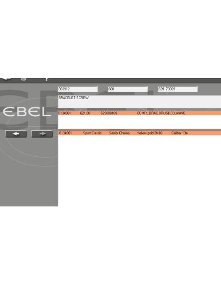 copy ofEbel Wave Vis de bracelet - Screw for strap - 983912/608