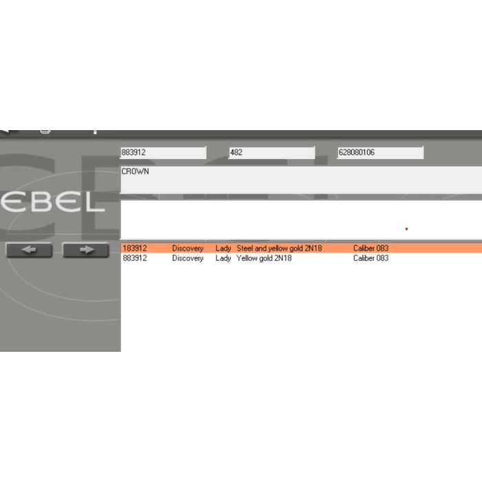 copy ofEbel Sport 8134901 Couronne - Crown