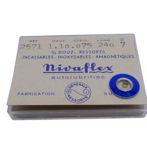 Bulova 2571 - 770 Ressort de barillet (à l'unité) - Mainspring (per unit)