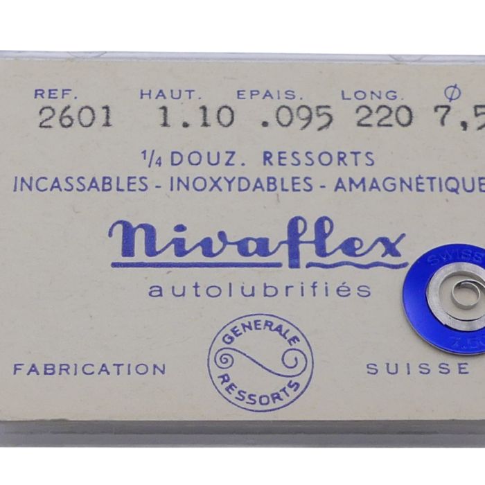 ETA 380 - 770 Ressort de barillet (à l'unité) - Mainspring (per unit)