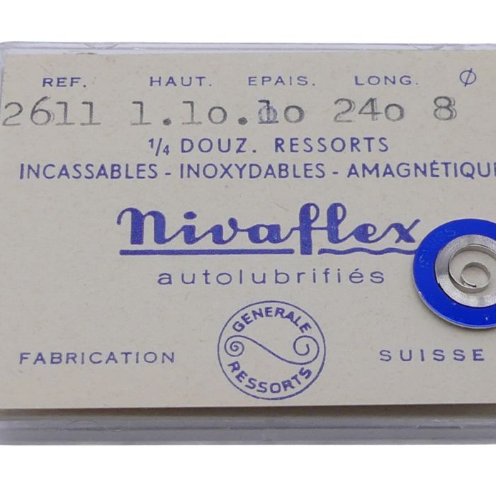 AS 639 - 770 Ressort de barillet (à l'unité) - Mainspring (per unit)