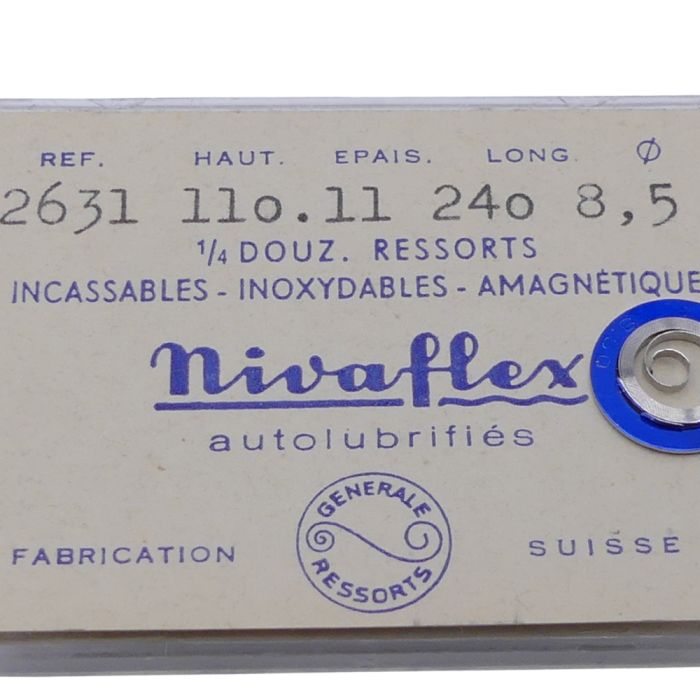 AS 471 - 770 Ressort de barillet (à l'unité) - Mainspring (per unit)