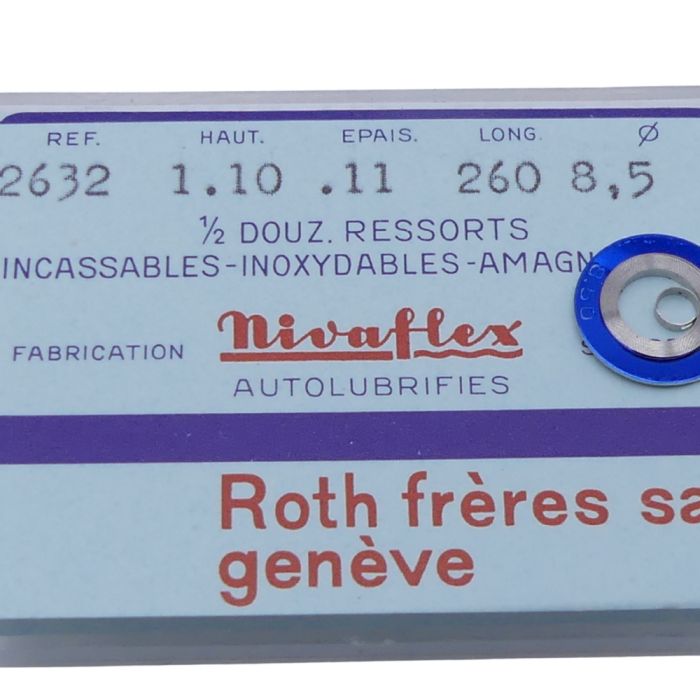 ETA 175 - 770 Ressort de barillet (à l'unité) - Mainspring (per unit)