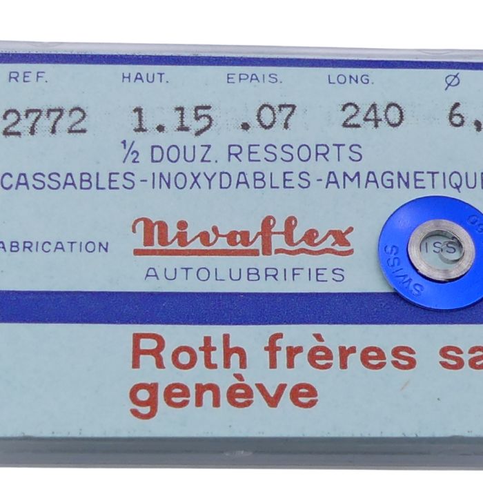 ETA 615 - 770 Ressort de barillet (à l'unité) - Mainspring (per unit)