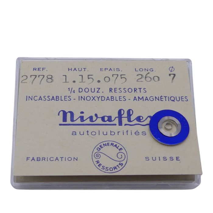 Movado 25 - 770 Ressort de barillet (à l'unité) - Mainspring (per unit)