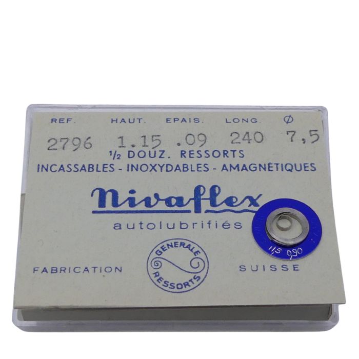 ETA 6 - 770 Ressort de barillet (à l'unité) - Mainspring (per unit)