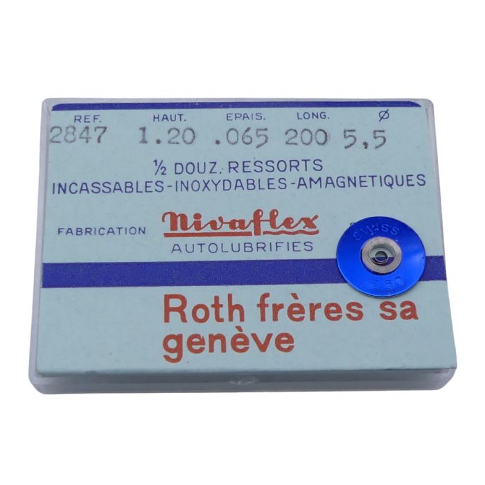 Tudor 138 - 770 Ressort de barillet (à l'unité) - Mainspring (per unit)