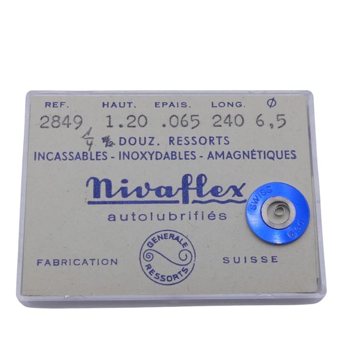 Movado 61 - 770 Ressort de barillet (à l'unité) - Mainspring (per unit)