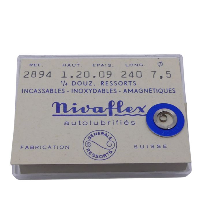 Ebel 78 - 770 Ressort de barillet (à l'unité) - Mainspring (per unit)