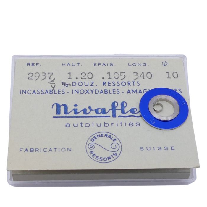 Omega 25 PC - 770 Ressort de barillet (à l'unité) - Mainspring (per unit)