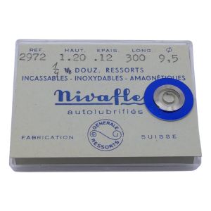 Ebel 116 - 770 Ressort de barillet (à l'unité) - Mainspring (per unit)