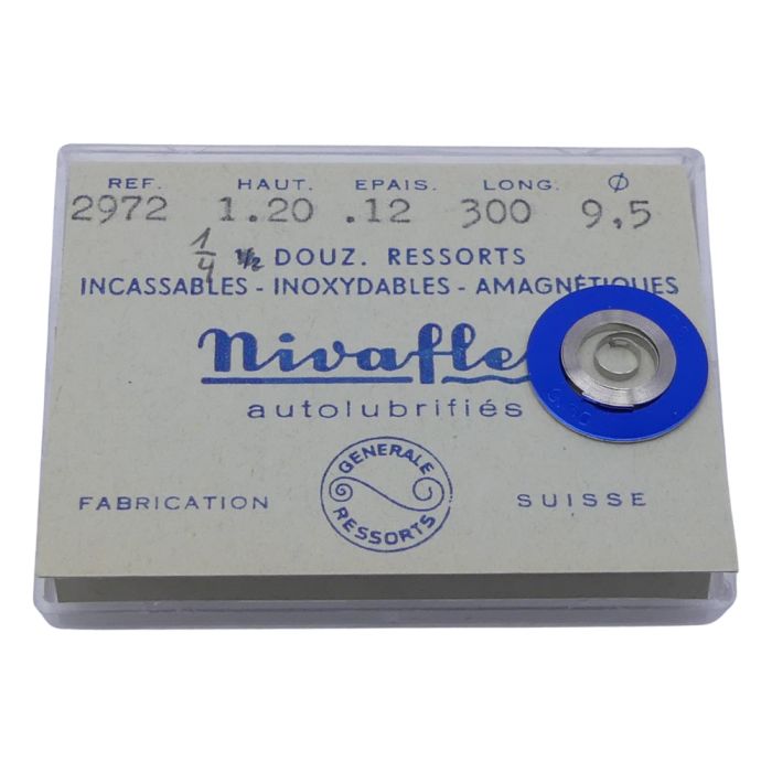 Ebel 116 - 770 Ressort de barillet (à l'unité) - Mainspring (per unit)