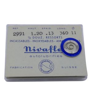 Zenith 122 - 770 Ressort de barillet (à l'unité) - Mainspring (per unit)