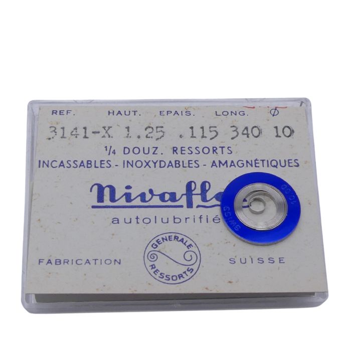 Zenith 2522 - 770 Ressort de barillet (à l'unité) - Mainspring (per unit)