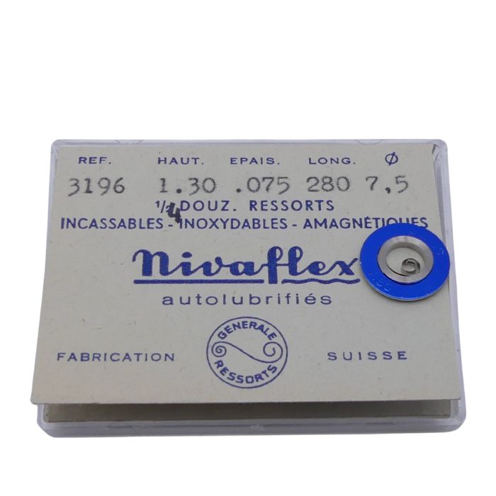 Revue 61 - 770 Ressort de barillet (à l'unité) - Mainspring (per unit)
