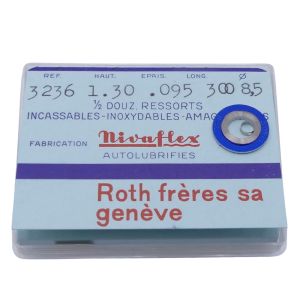 Bulova 9 AF - 770 Ressort de barillet (à l'unité) - Mainspring (per unit)