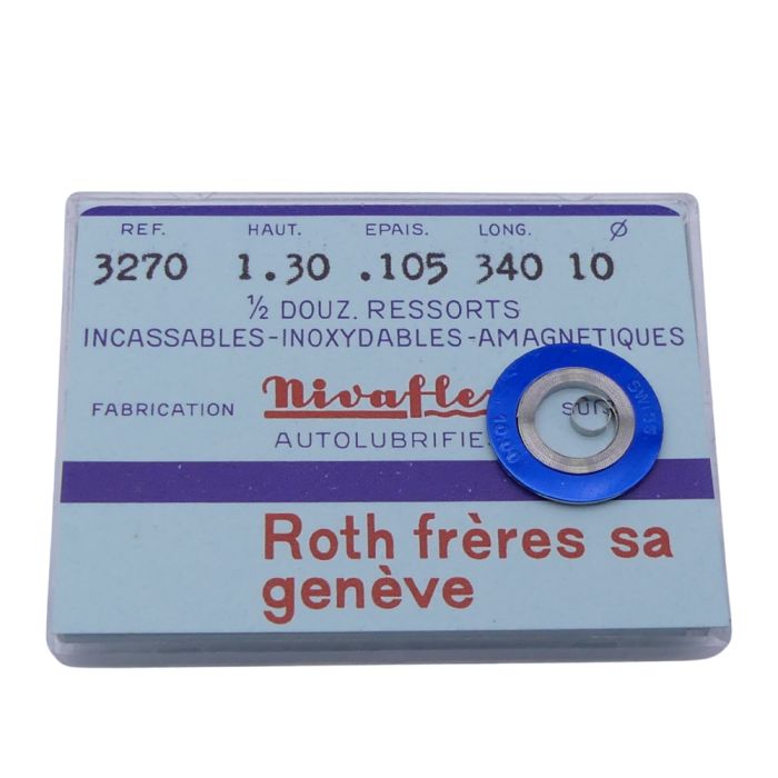 Record 11 - 770 Ressort de barillet (à l'unité) - Mainspring (per unit)