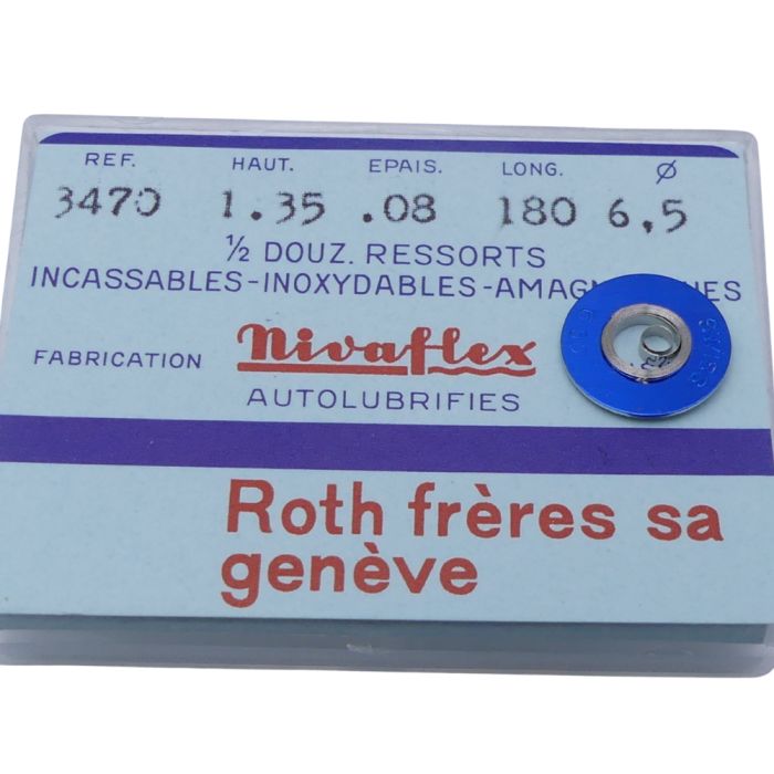Universal 211 - 770 Ressort de barillet (à l'unité) - Mainspring (per unit)