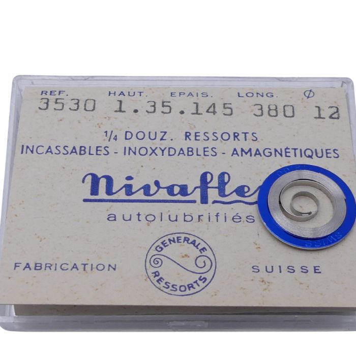 Venus 155 - 770 Ressort de barillet (à l'unité) - Mainspring (per unit)