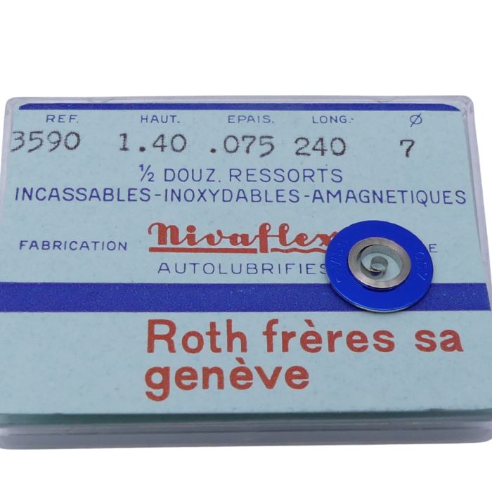 Alpina 630 - 770 Ressort de barillet (à l'unité) - Mainspring (per unit)