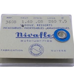 Universal 458 - 770 Ressort de barillet (à l'unité) - Mainspring (per unit)