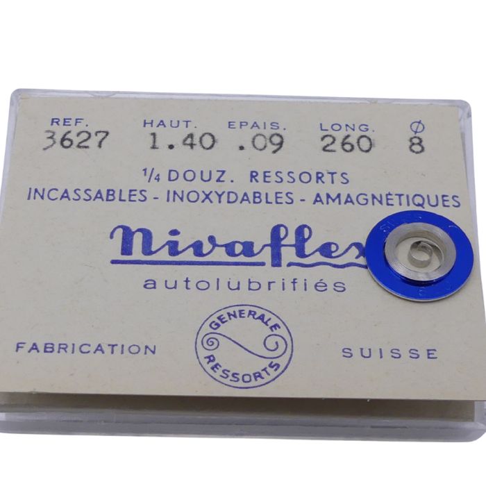 Ebel 88 - 770 Ressort de barillet (à l'unité) - Mainspring (per unit)