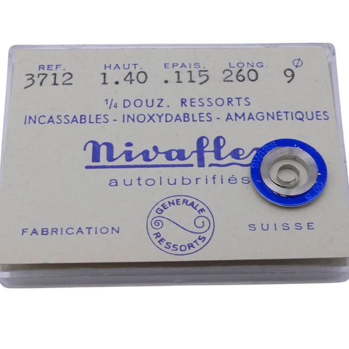 Lanco 1056 - 770 Ressort de barillet (à l'unité) - Mainspring (per unit)