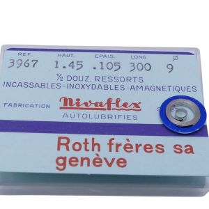 Rolex 380-2 - 770 Ressort de barillet (à l'unité) - Mainspring (per unit)