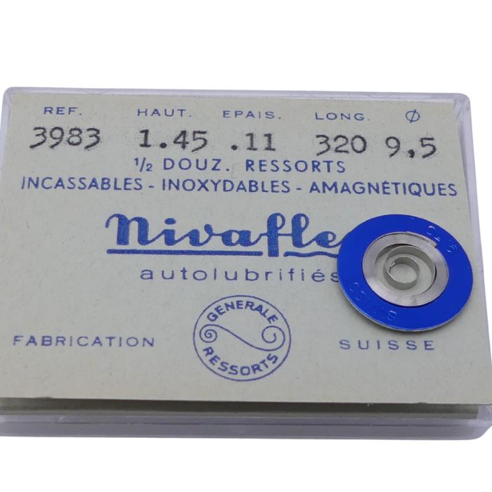 Enicar 415 - 770 Ressort de barillet (à l'unité) - Mainspring (per unit)