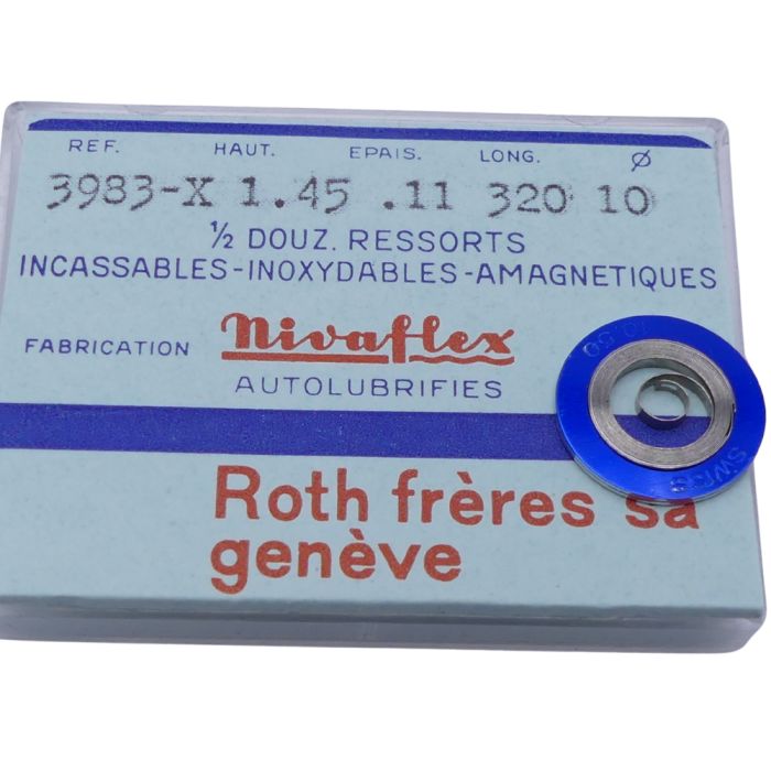 Alpina 664 - 770 Ressort de barillet (à l'unité) - Mainspring (per unit)