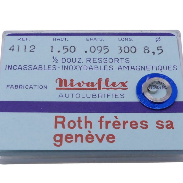 Rolex 10 - 770 Ressort de barillet (à l'unité) - Mainspring (per unit)