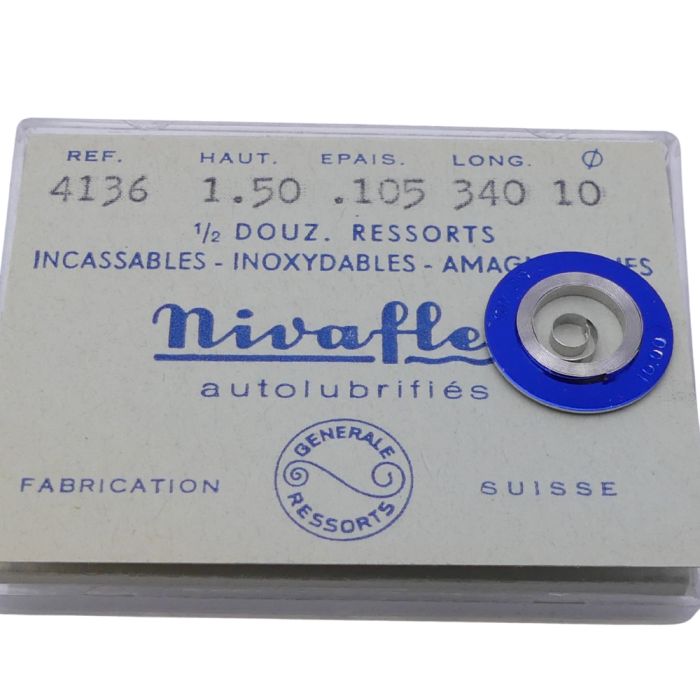 LIP R 23 - 770 Ressort de barillet (à l'unité) - Mainspring (per unit)