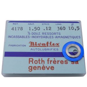 Eterna 1117 - 770 Ressort de barillet (à l'unité) - Mainspring (per unit)