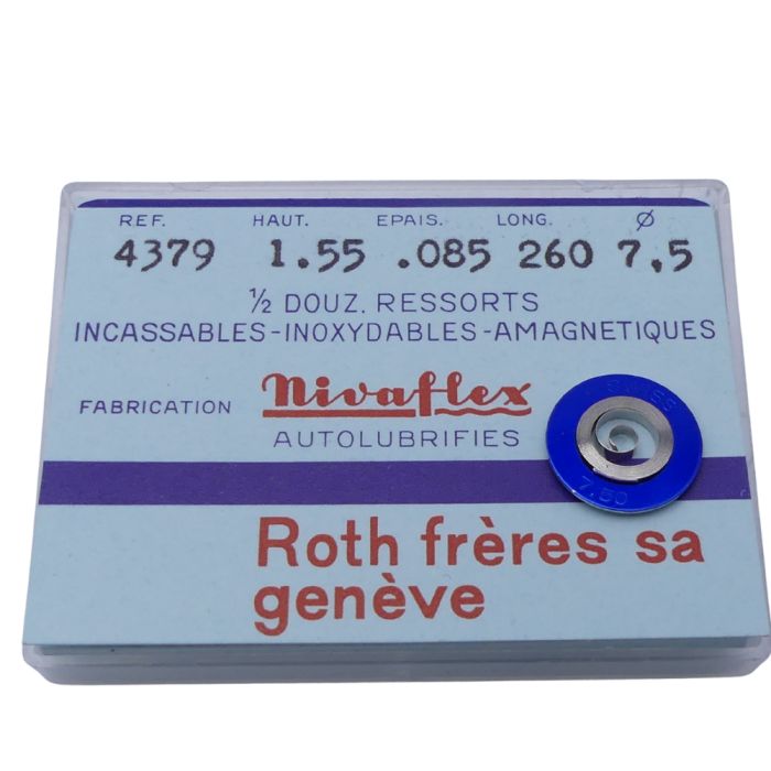 FHF 63 - 770 Ressort de barillet (à l'unité) - Mainspring (per unit)