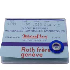 Ebel 86 - 770 Ressort de barillet (à l'unité) - Mainspring (per unit)