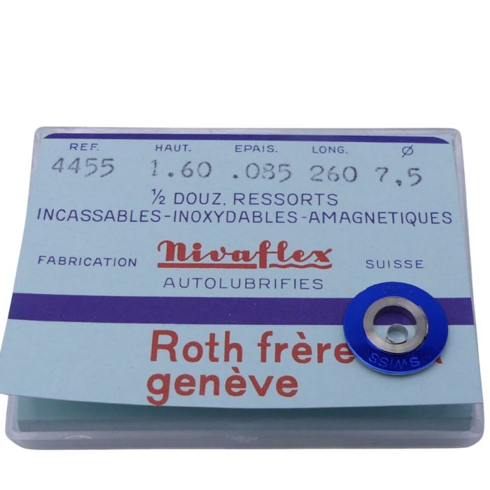 Ebel 86 - 770 Ressort de barillet (à l'unité) - Mainspring (per unit)