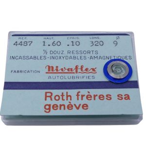 Record 106 - 770 Ressort de barillet (à l'unité) - Mainspring (per unit)