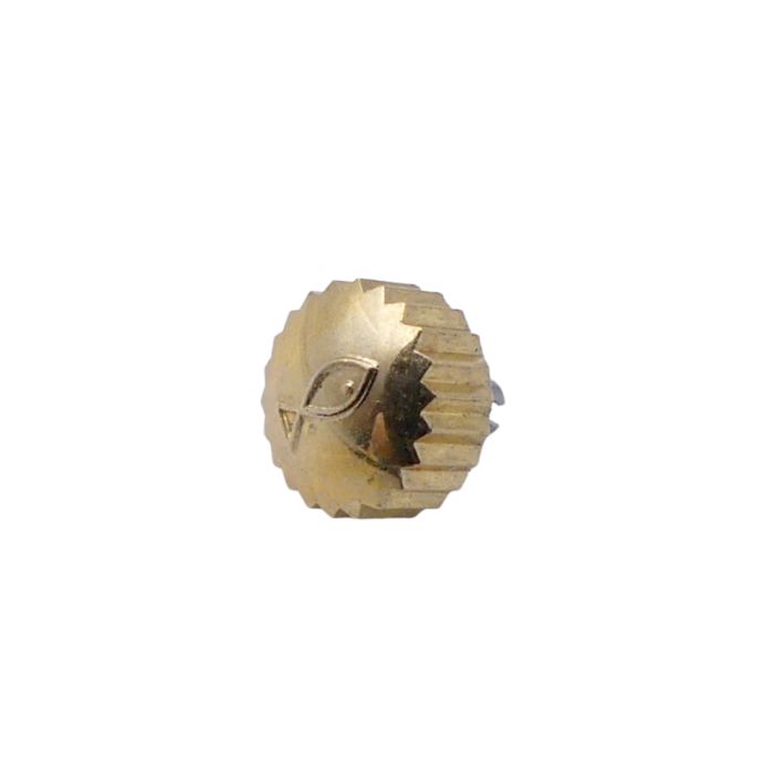 IWC Fish couronne dorée - crown - boîtier monobloc