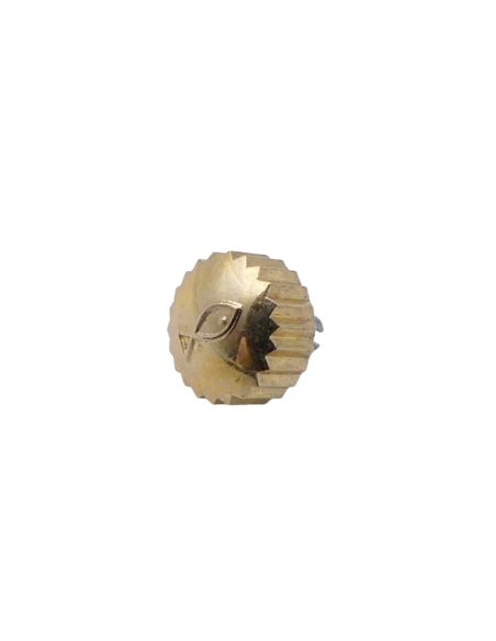 IWC Fish couronne dorée - crown - boîtier monobloc