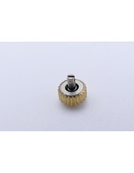 IWC Fish couronne dorée - crown - boîtier monobloc