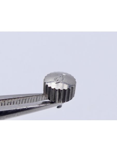 IWC Fish couronne acier - steel crown - boîtier monobloc
