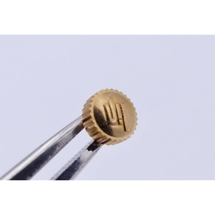 LIP couronne vintage dorée - Golden vintage crown - 4,90mm